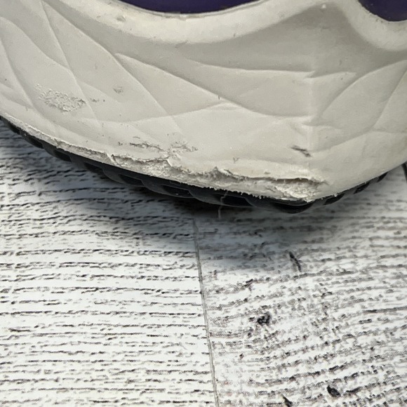 Nike Air Zoom Black Purple Reflective Running Shoes AQ8006-002 Women Size 8.5 - Picture 16 of 16